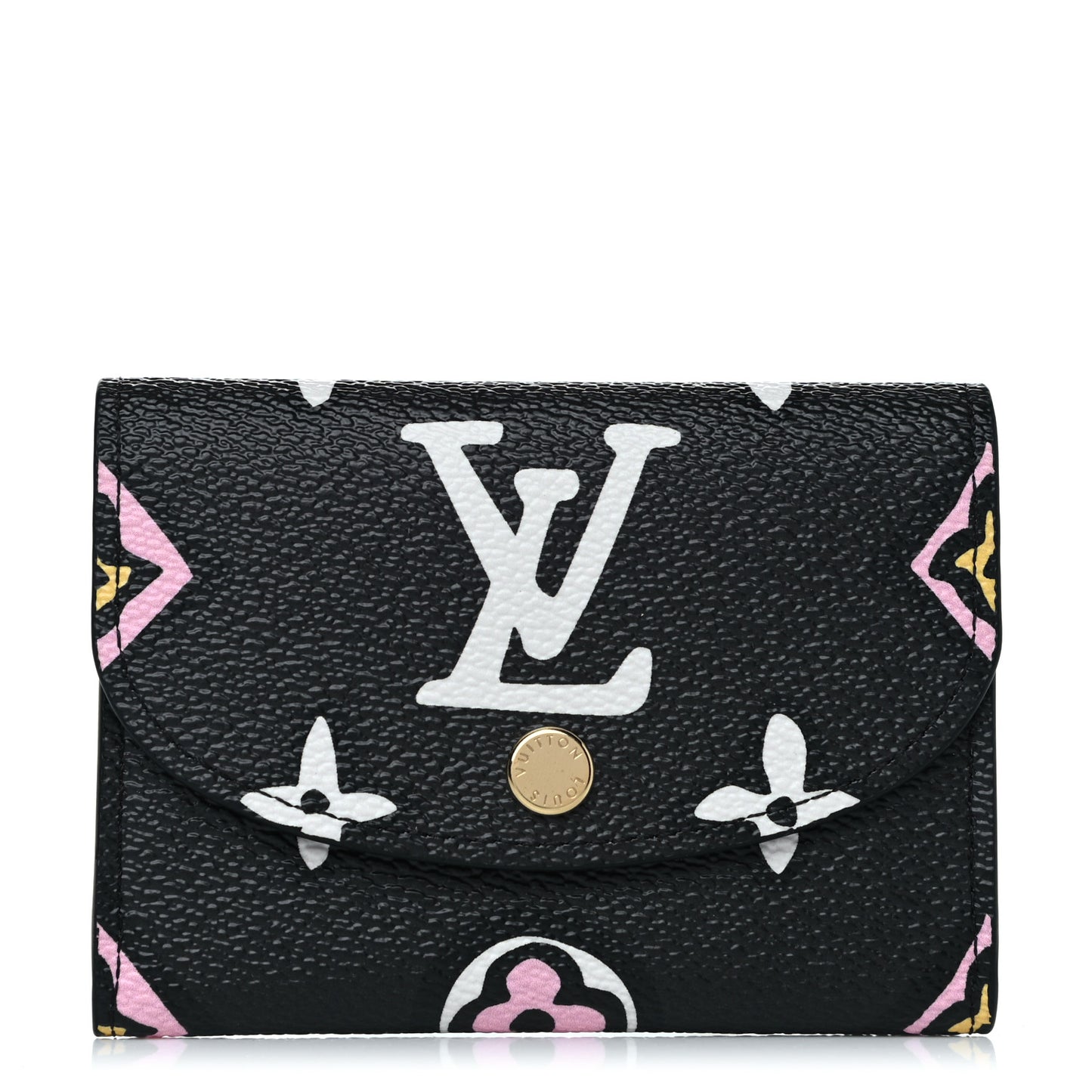 Monogram Giant Wild At Heart Rosalie Coin Purse Black