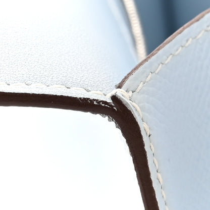 Hermes Epsom Constance 24 Bleu Brume 15 of 17