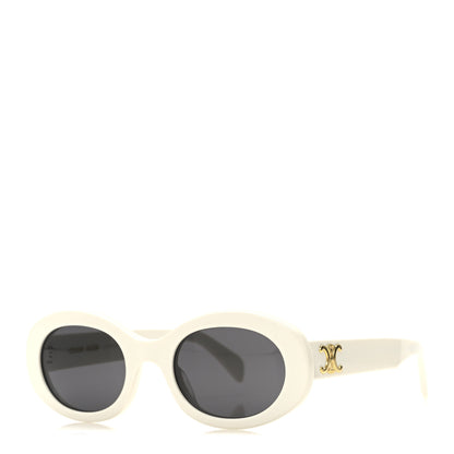 Celine Acetate Triomphe 01 Sunglasses CL40194U White 1 of 7