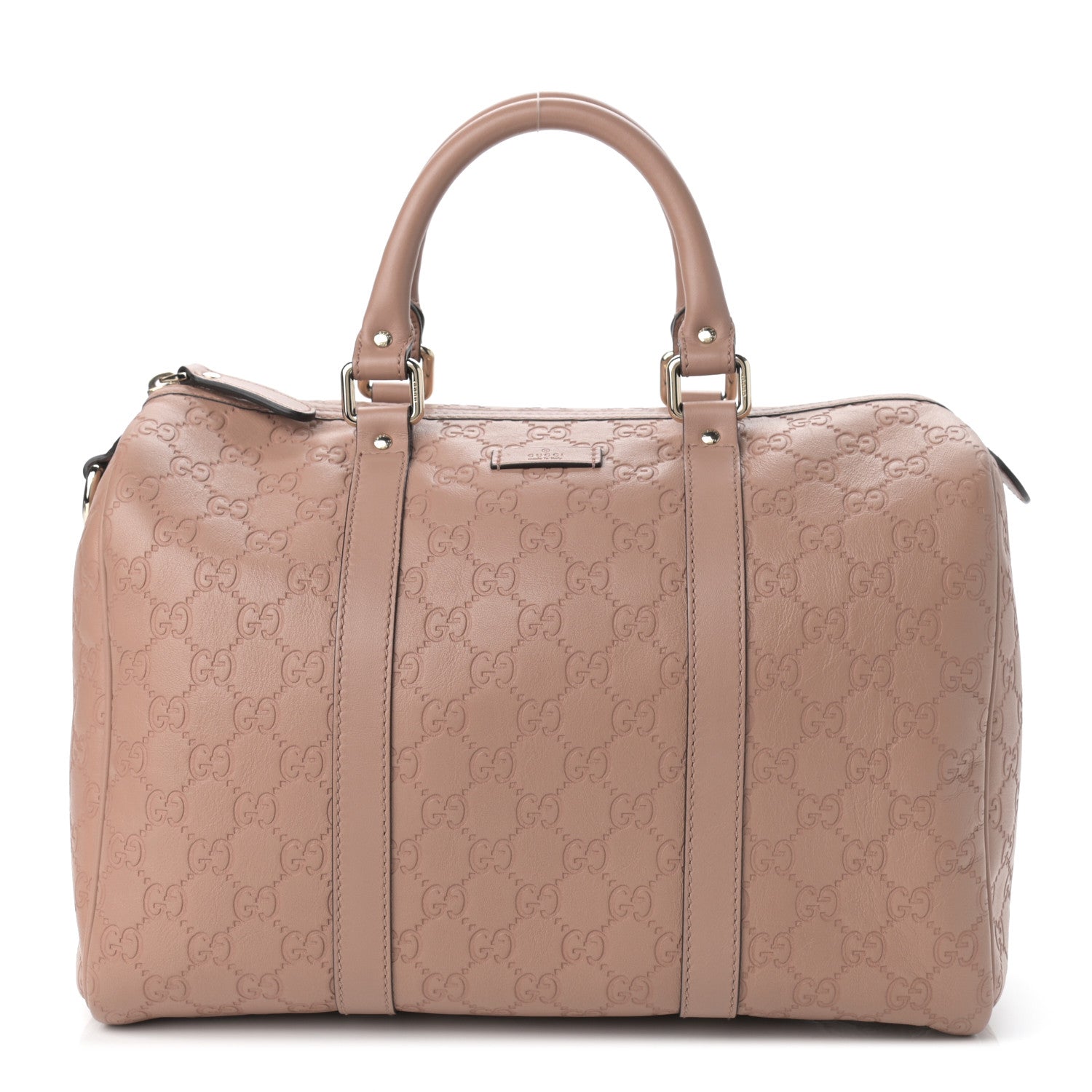 Gucci Guccissima Medium Joy Boston Winter Rose 1 of 9