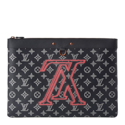 Louis Vuitton Monogram Upside Down Pochette Apollo GM 1 of 10