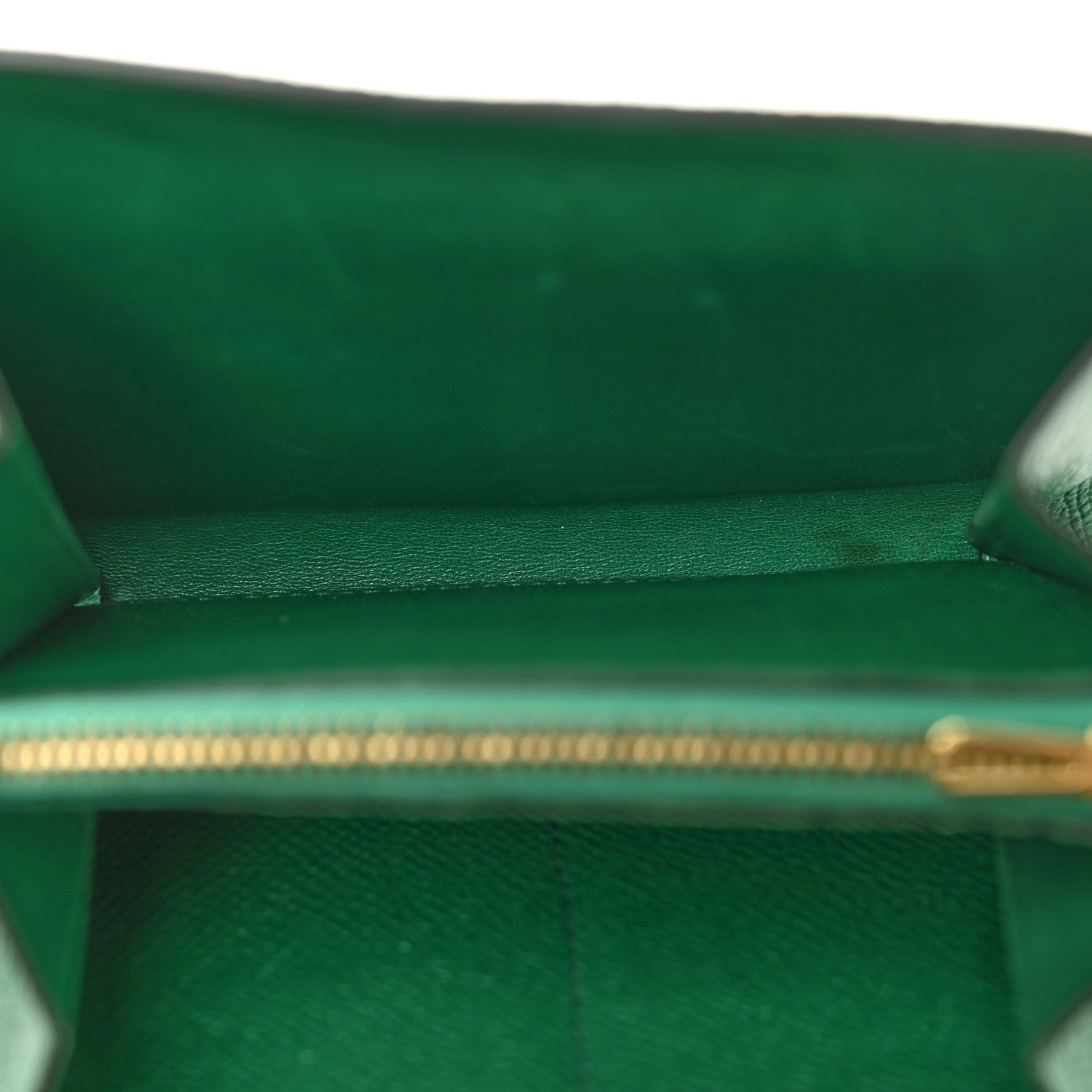 Hermes Epsom Constance Short Wallet Vert Vertigo 5 of 11