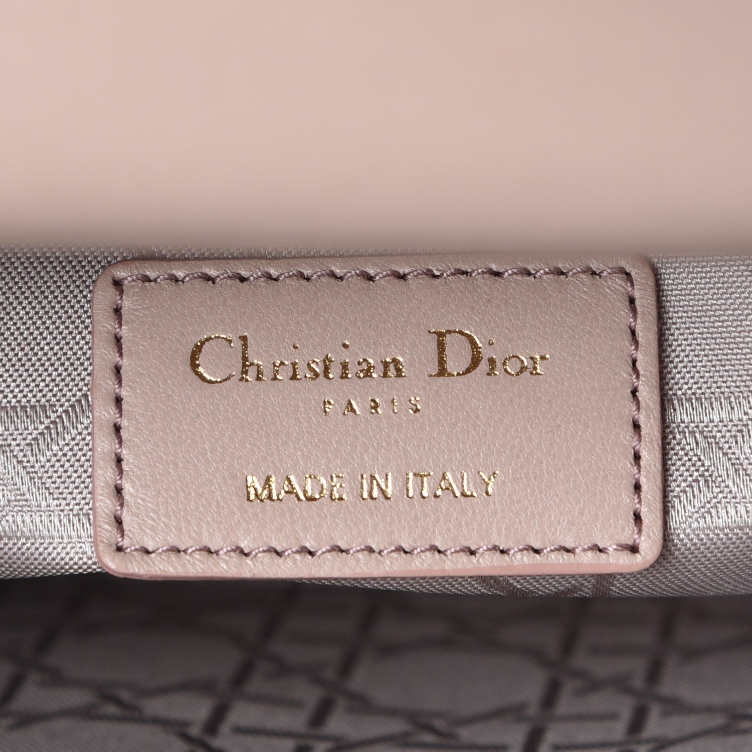 Christian Dior Lambskin Cannage Small My Lady Dior Light Pink 6 of 8