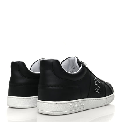 Christian Dior Calfskin Dior Star Low Top Sneakers 39 Black 4 of 8