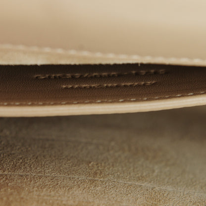 Saint Laurent Calfskin Classic Monogram Tassel Clutch Nude 8 of 8