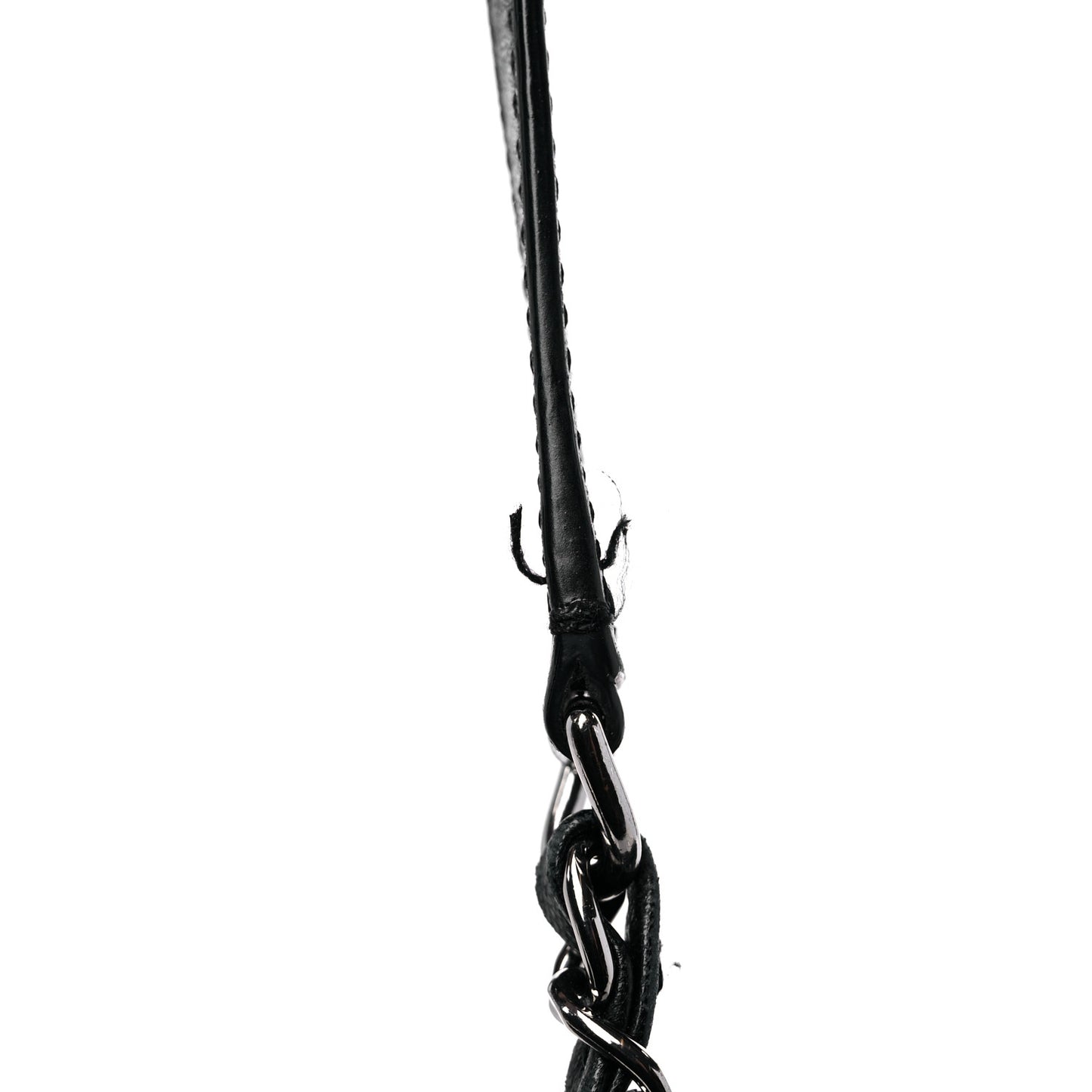 Lambskin Quilted Week End on Mars Tote Black