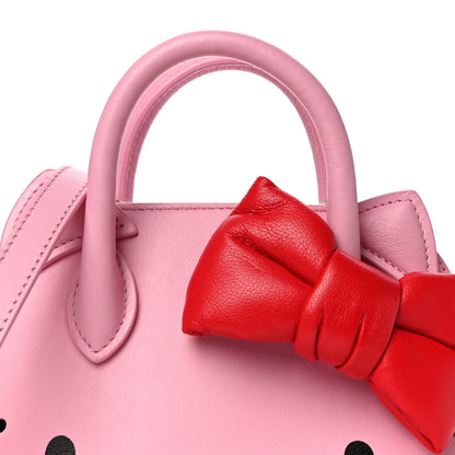 Balenciaga Calfskin Hello Kitty XXS Ville Top Handle Bag Pink 8 of 10