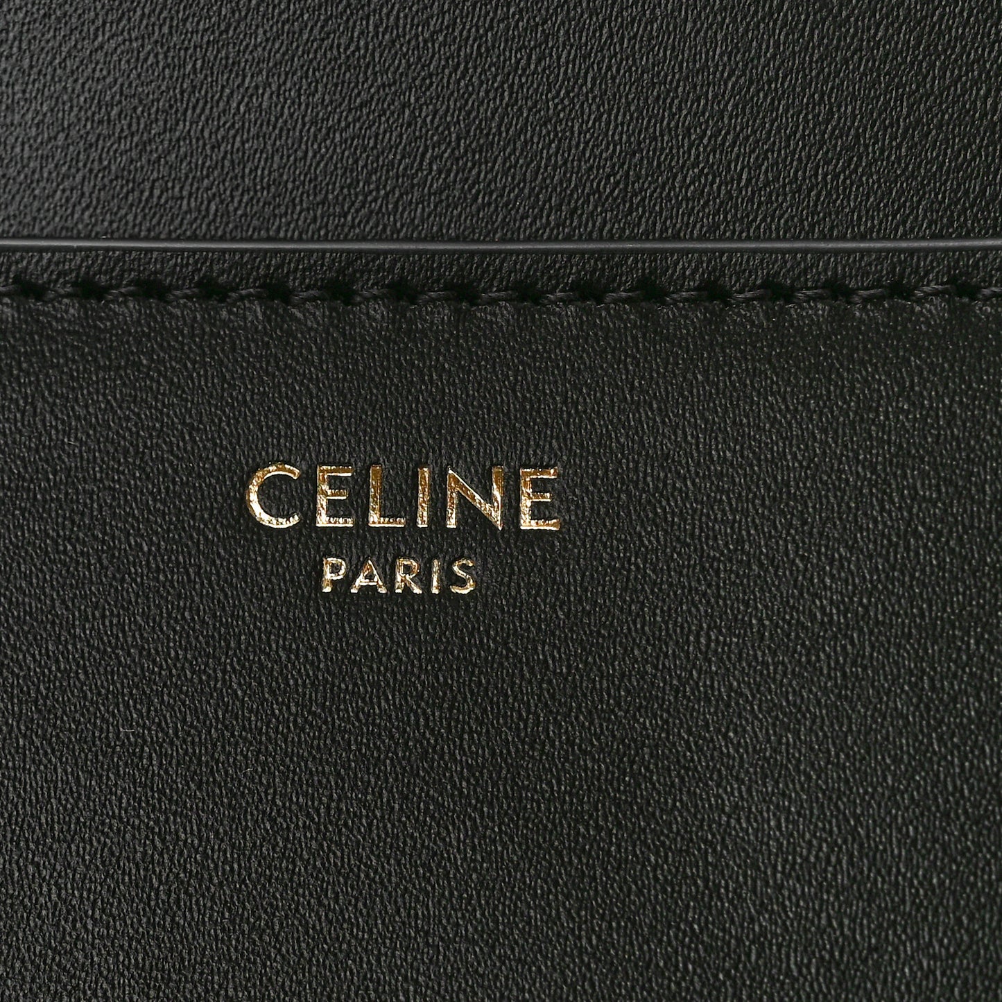 Satinated Calfskin Small 16 Top Handle Bag Black