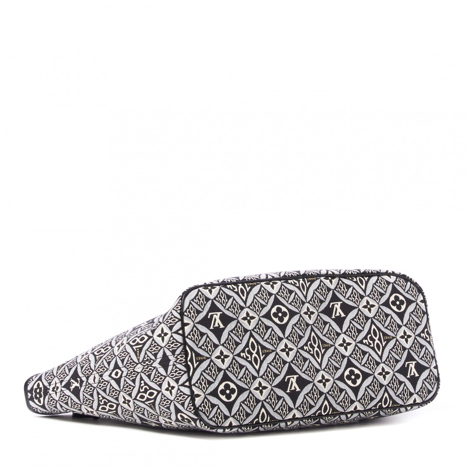 Louis Vuitton Jacquard Since 1854 Neverfull MM Grey 4 of 10