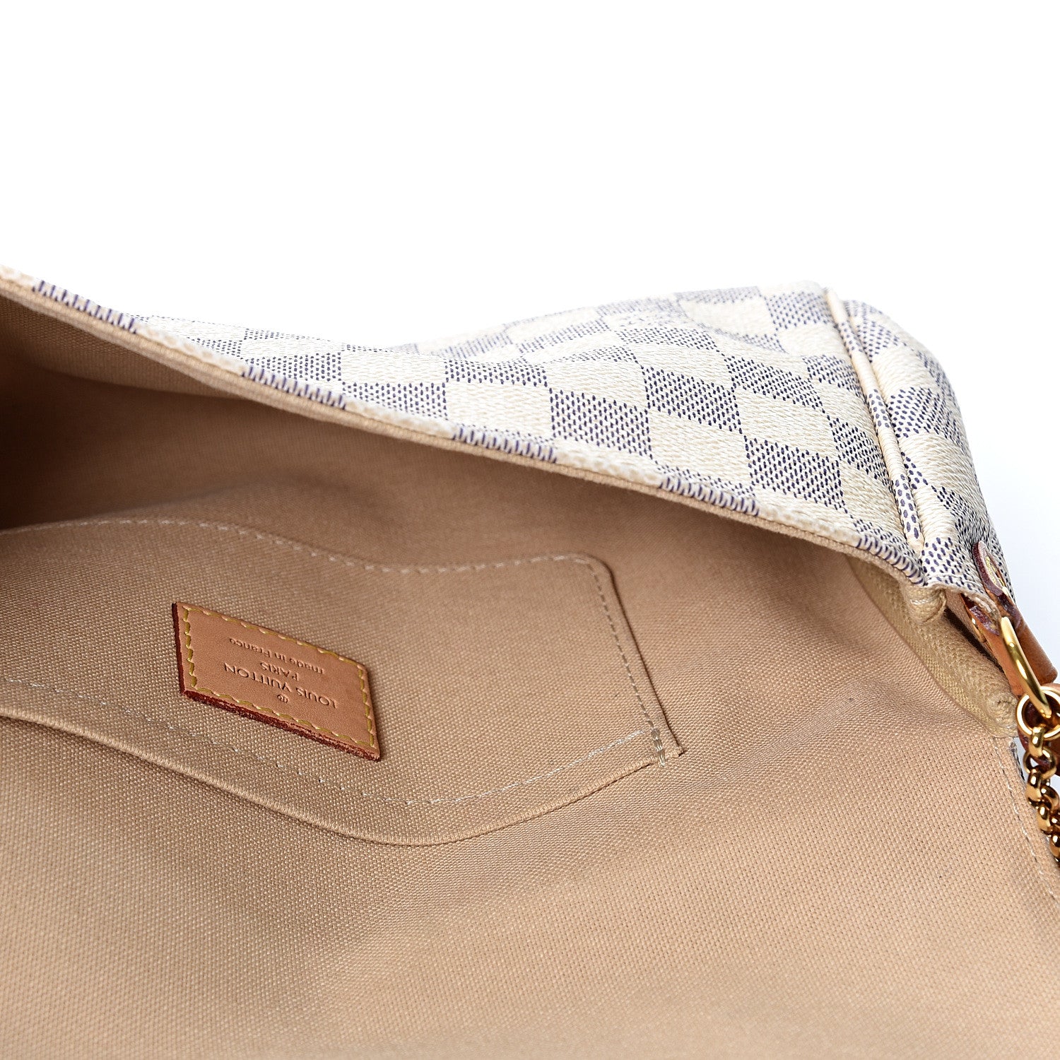 Louis Vuitton Damier Azur Favorite MM 4 of 9