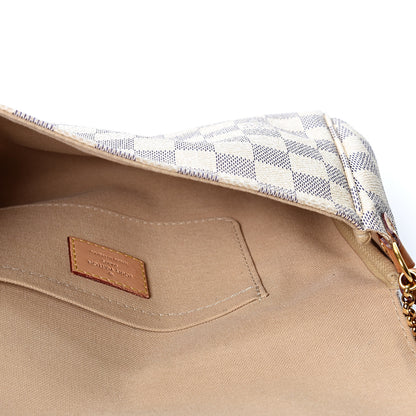 Louis Vuitton Damier Azur Favorite MM 4 of 9