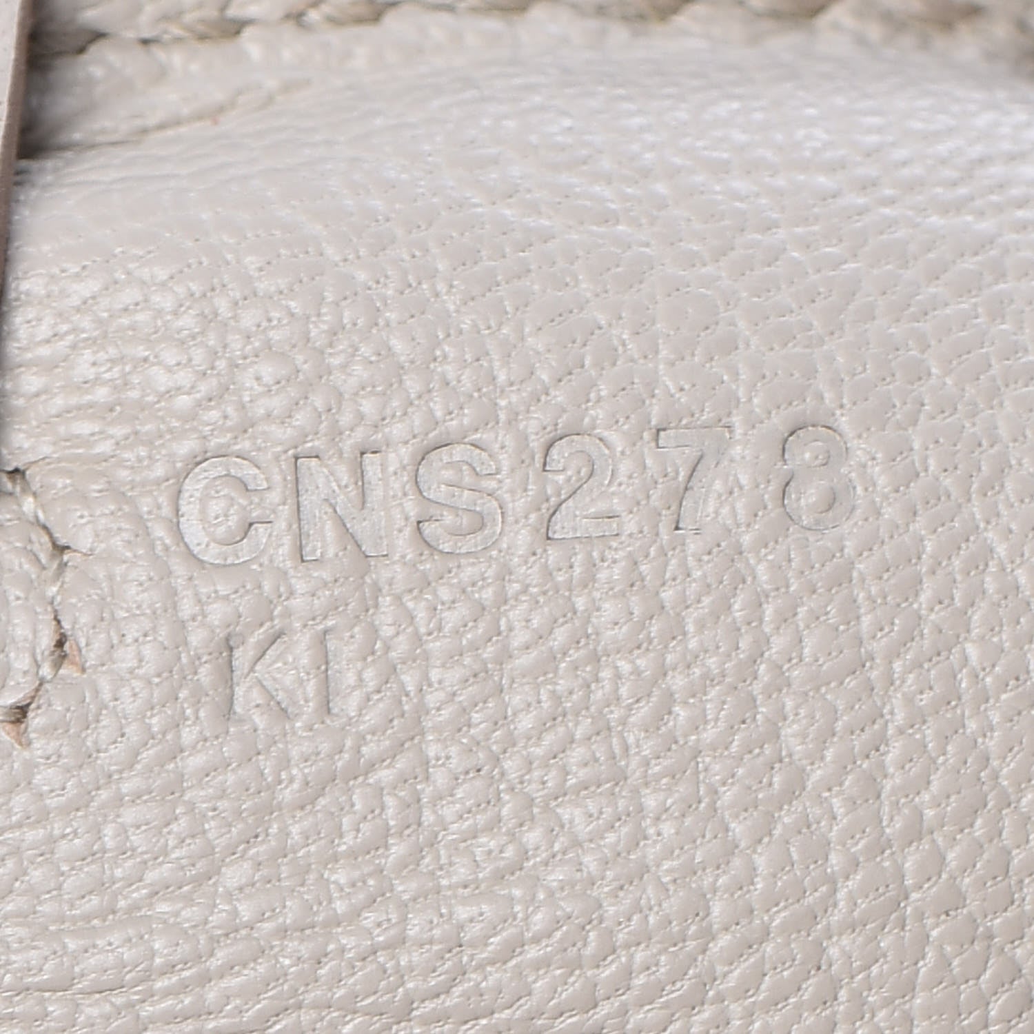 Hermes Togo Kelly Retourne 25 Craie 50 of 55