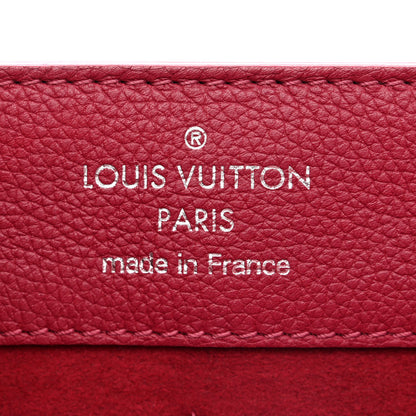 Louis Vuitton Soft Calfskin Lockme Ever Lie De Vin Etain Creme 6 of 13