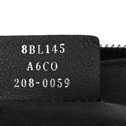 Fendi Vitello Dolce Bi-Color FF 1974 Embossed Mini By The Way Boston Bag Black Maya 7 of 12