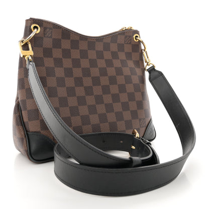 Louis Vuitton Damier Ebene Odeon PM Black 3 of 15