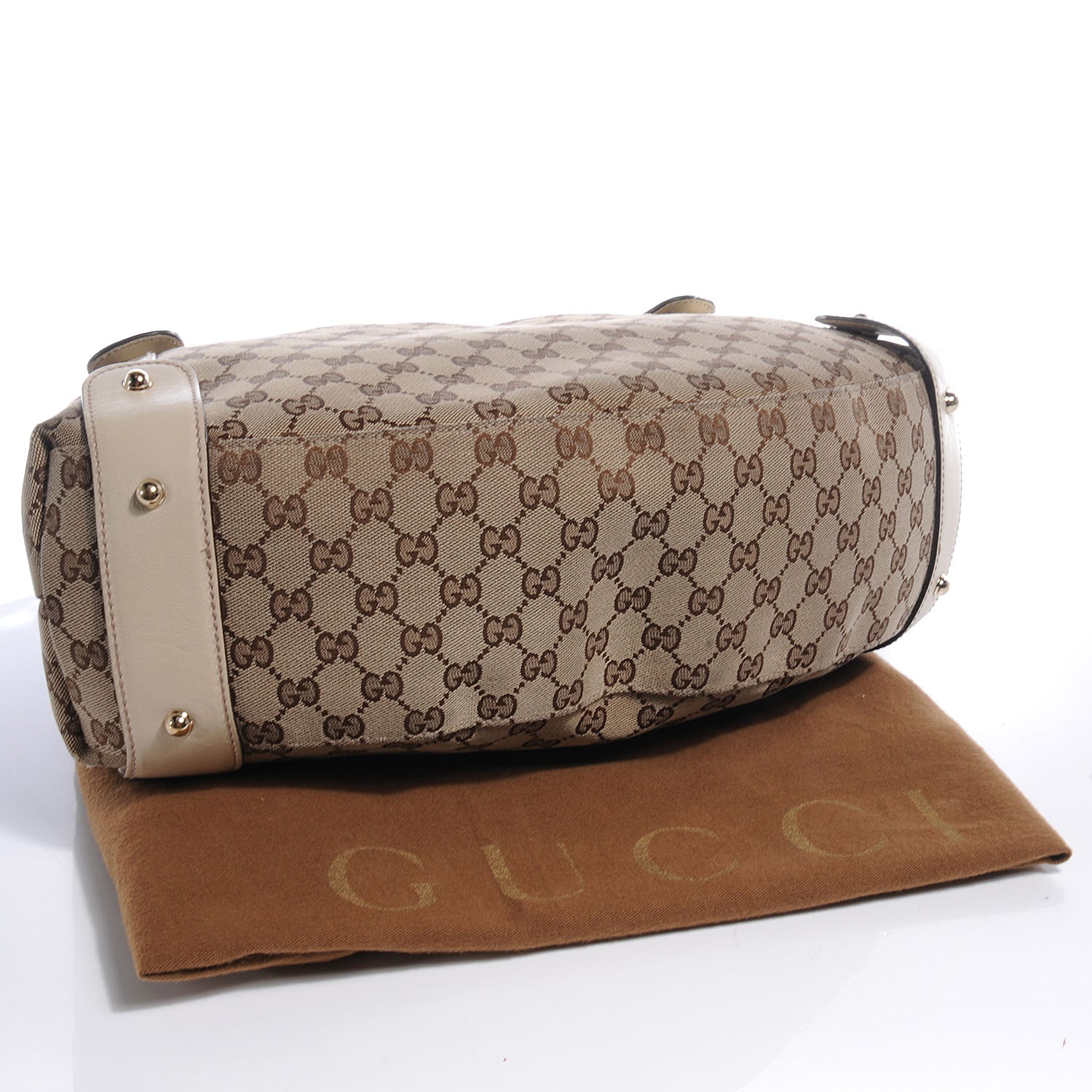 Gucci Monogram Medium Pelham Shoulder Bag Ivory 4 of 8