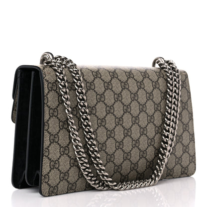 Gucci GG Supreme Monogram Small Dionysus Shoulder Bag Black 3 of 12