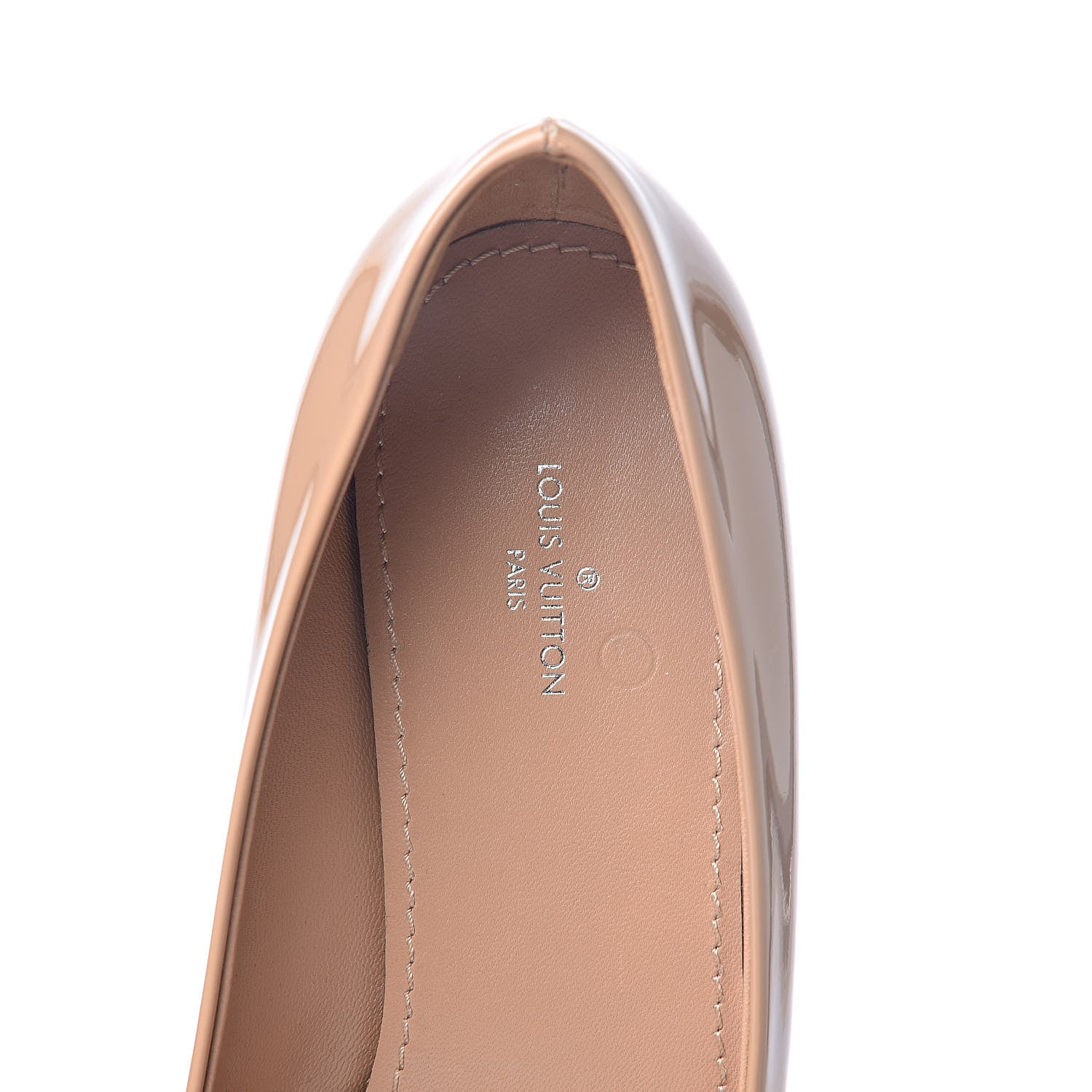 Louis Vuitton Patent Calfskin Madeleine Pumps 38.5 Blush 5 of 7