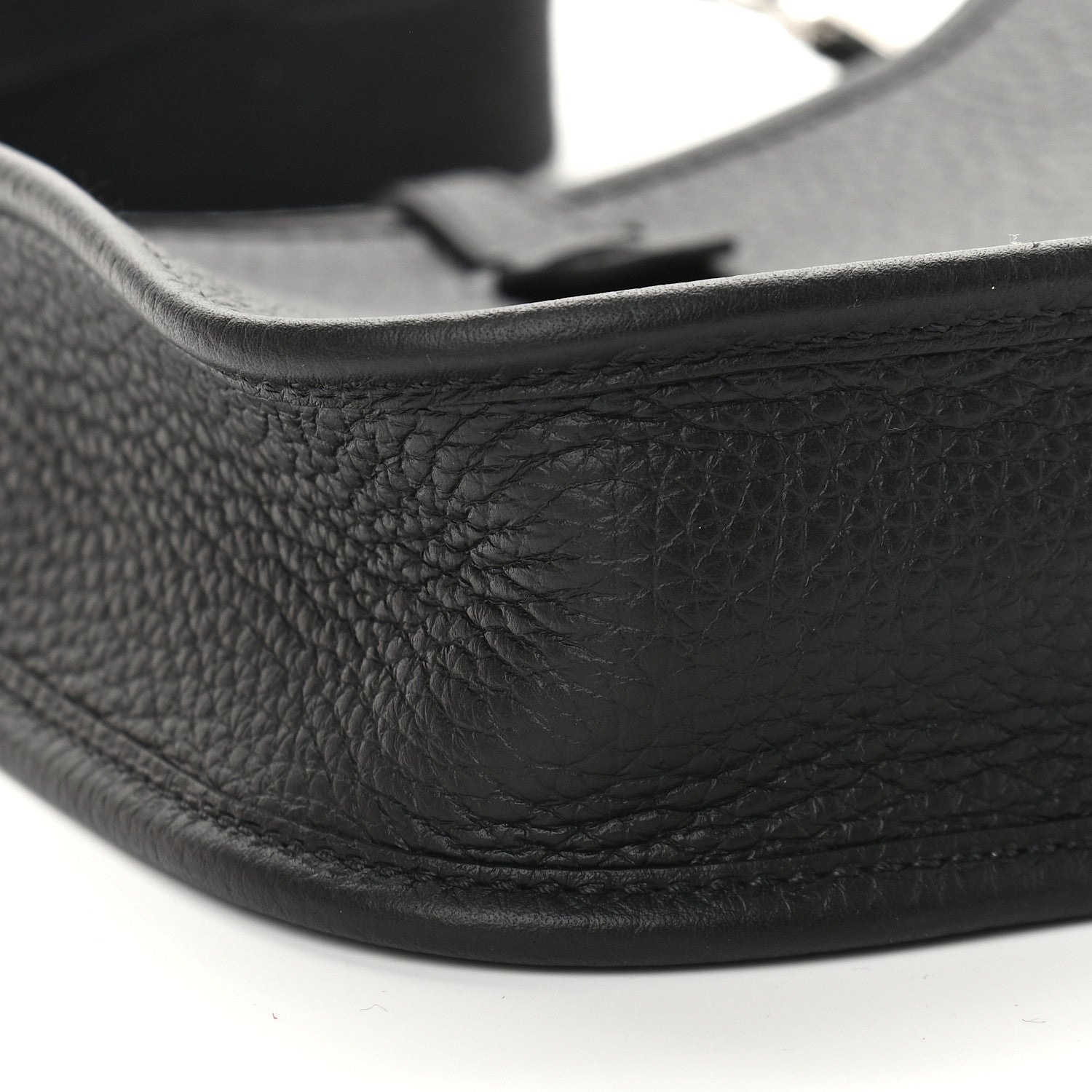 Hermes Taurillon Clemence Evelyne TPM Black 8 of 9