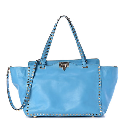 Valentino Garavani Vitello Medium Rockstud Tote Parrot 1 of 11