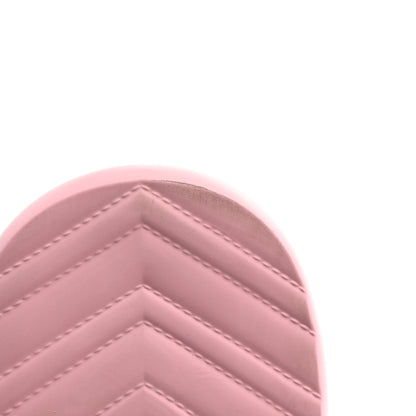 Gucci GG Nylon Platform Slide Sandals 39 Hopeful Pink 10 of 10