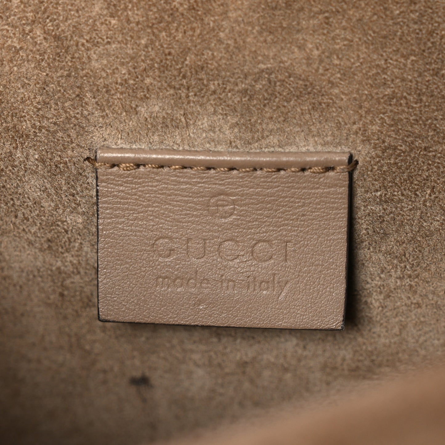 GG Supreme Monogram Mini Dionysus Shoulder Bag Taupe