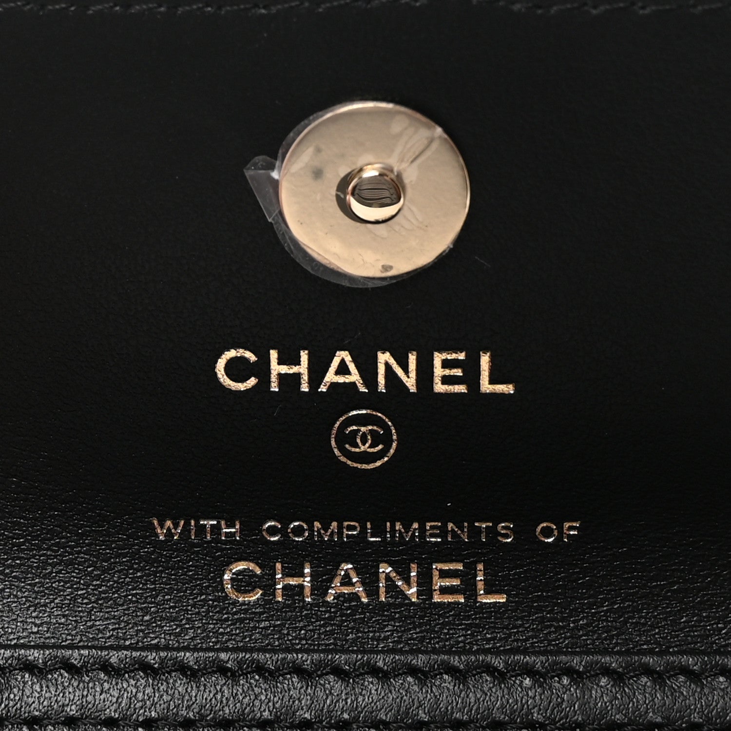 Chanel Canvas Check Flag Printed CC Clutch With Chain Beige Multicolor 6 of 11