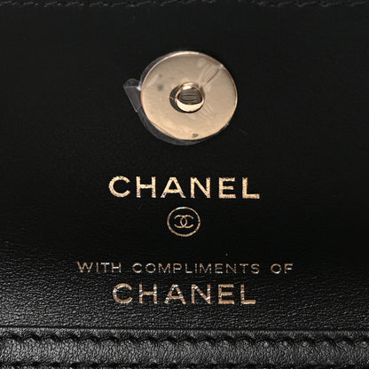 Chanel Canvas Check Flag Printed CC Clutch With Chain Beige Multicolor 6 of 11