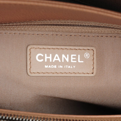 Chanel Caviar Quilted Large City Shopping Tote Beige 7 of 9
