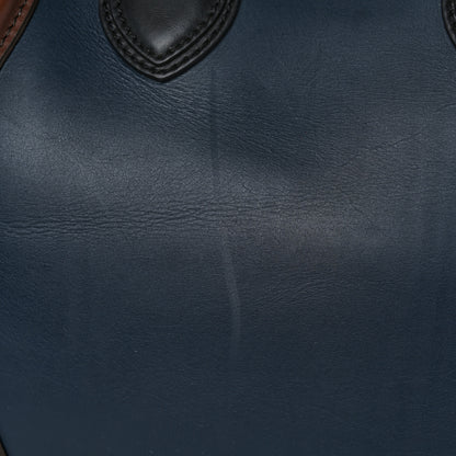Celine Smooth Calfskin Mini Bi-Color Luggage Navy 12 of 13