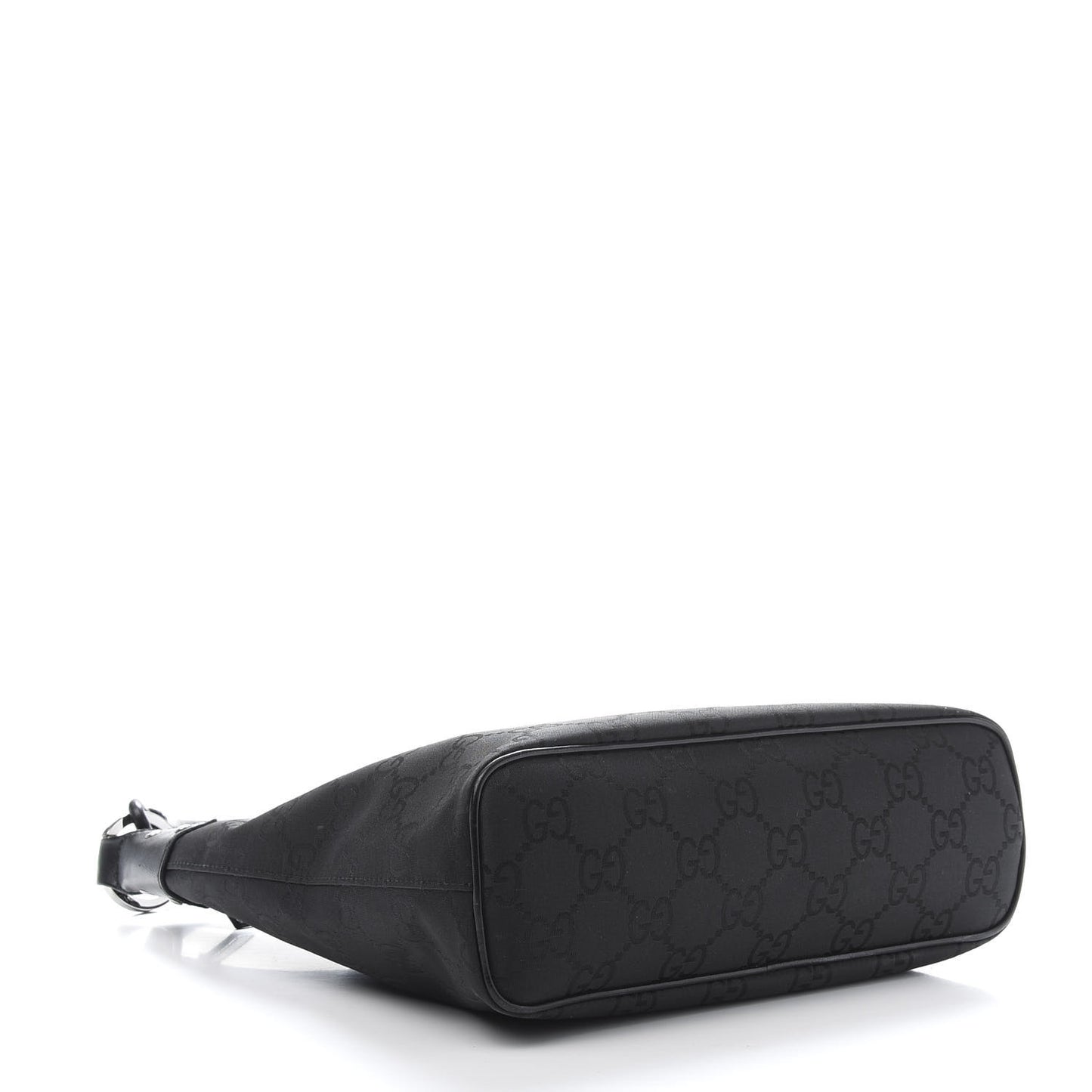 Nylon Monogram Small Hobo Black
