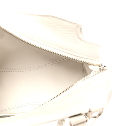 Balenciaga Grained Calfskin Neo Classic Silver Hardware Mini City White 5 of 9