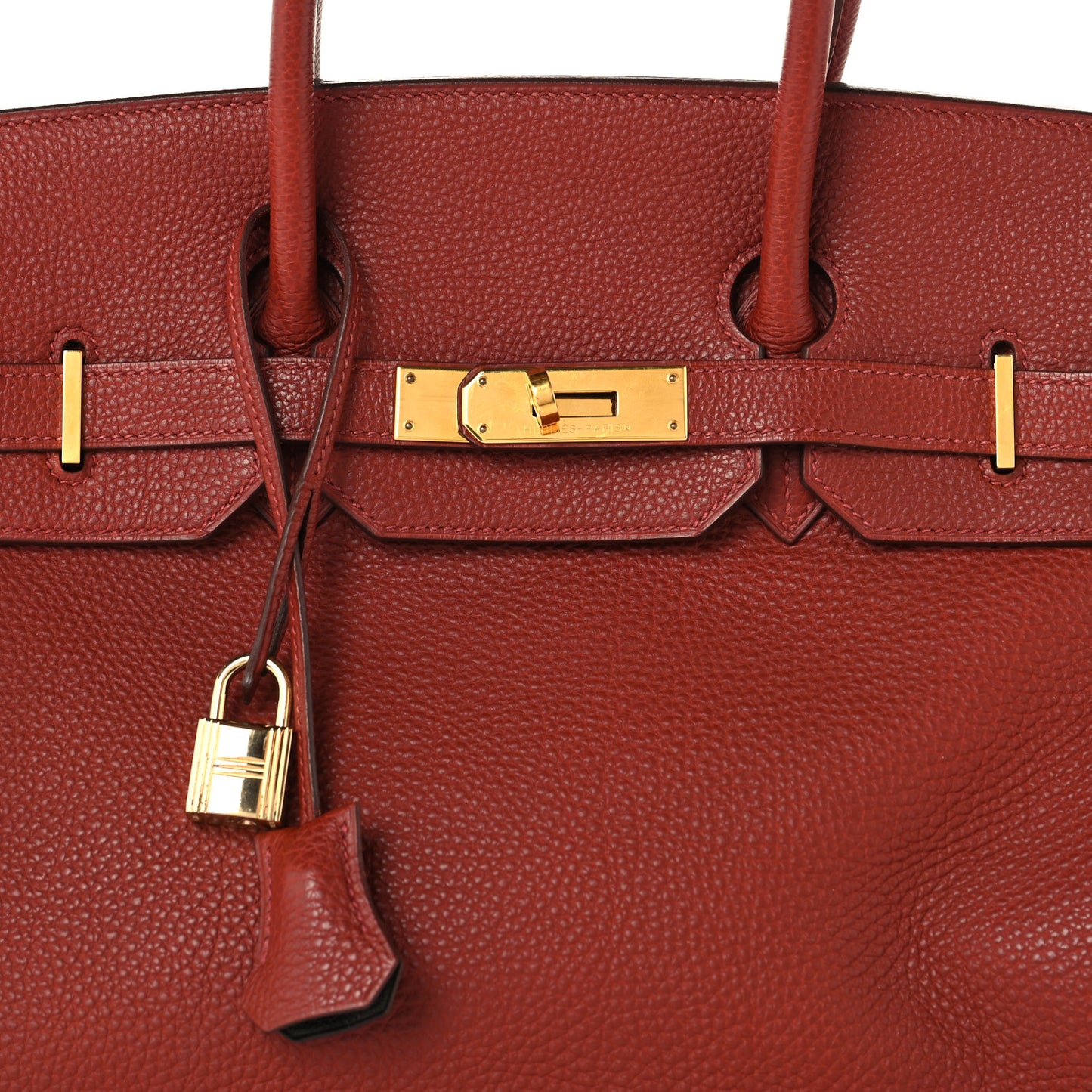 Togo Verso Birkin 35 Brique Ebene