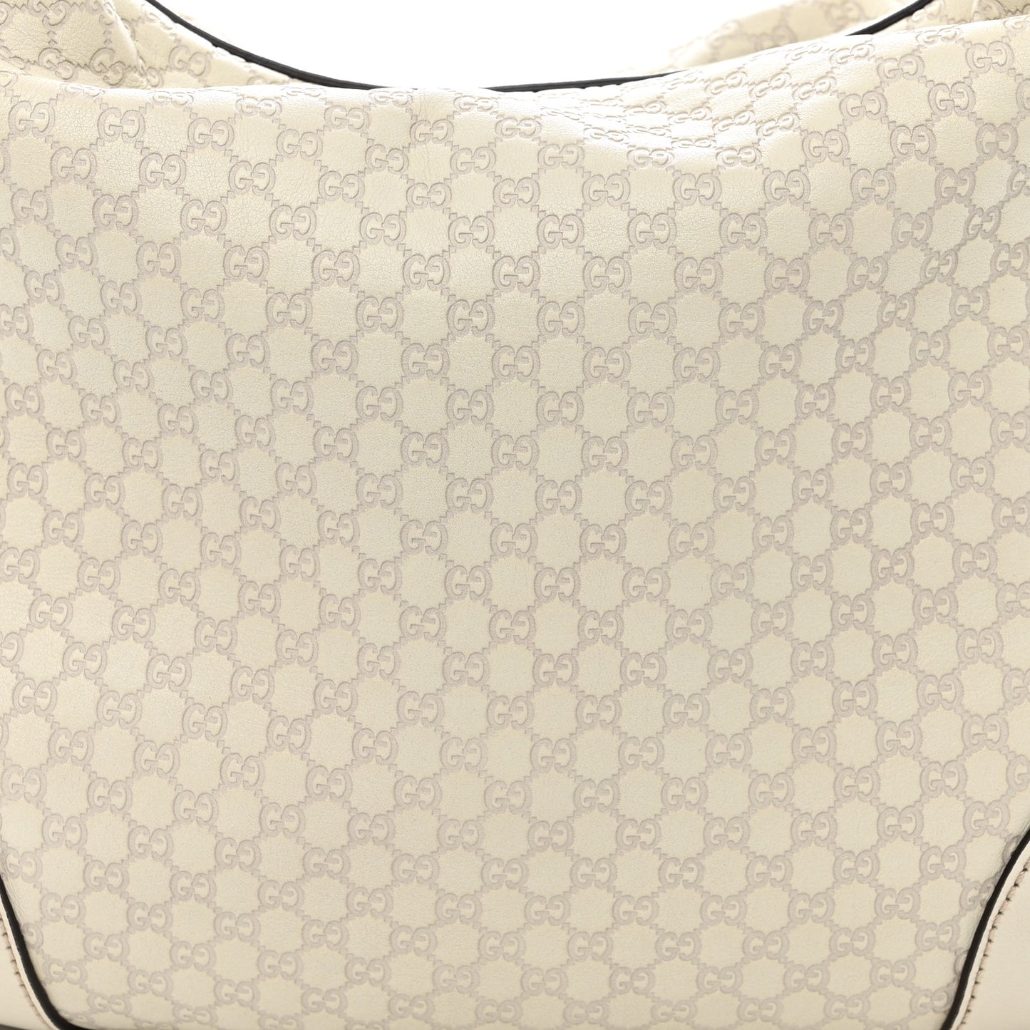 Guccissima Medium Nice Hobo Off White
