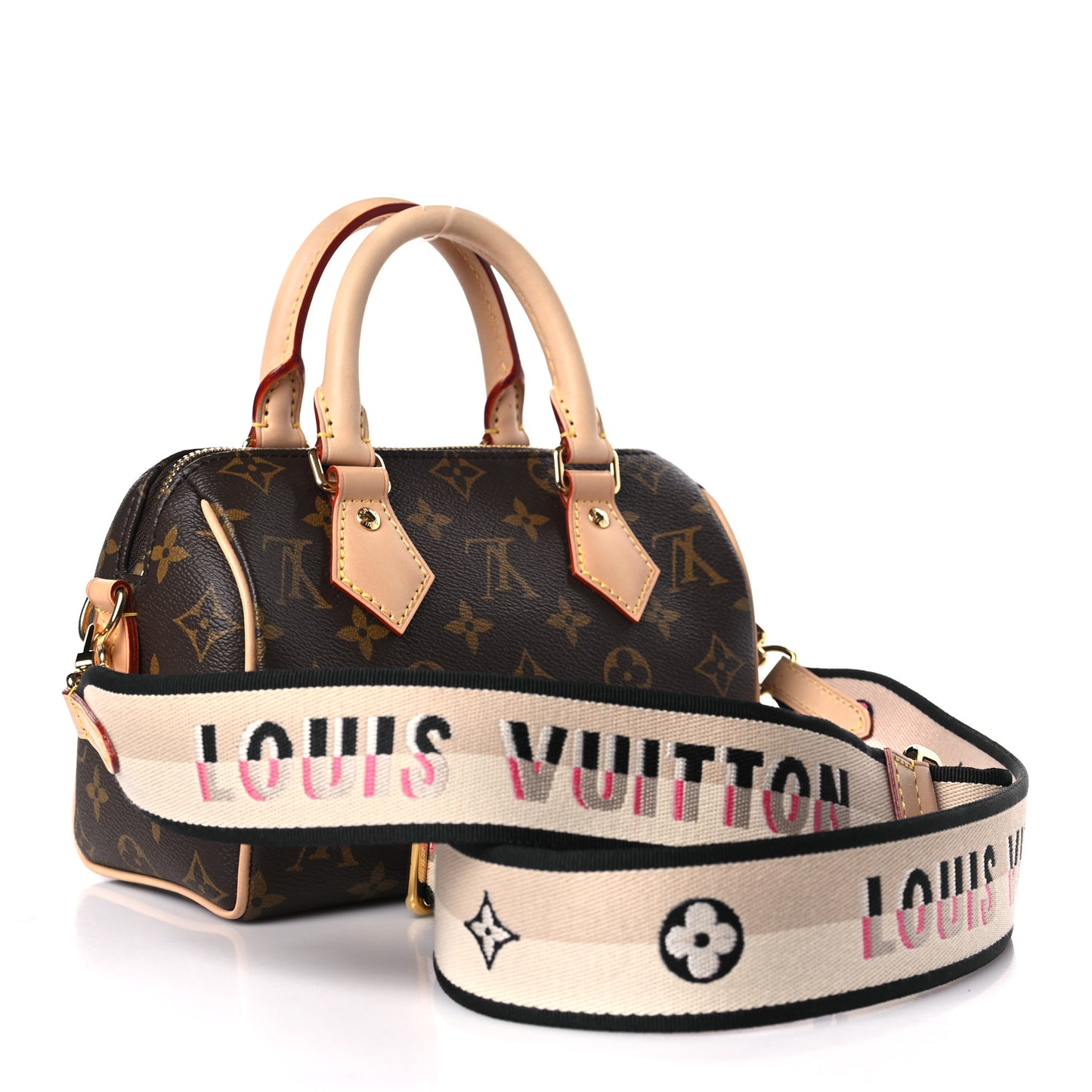 Monogram Speedy Bandouliere 20 Black