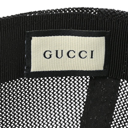Gucci Nylon Monogram Baseball Hat M Black 7 of 8