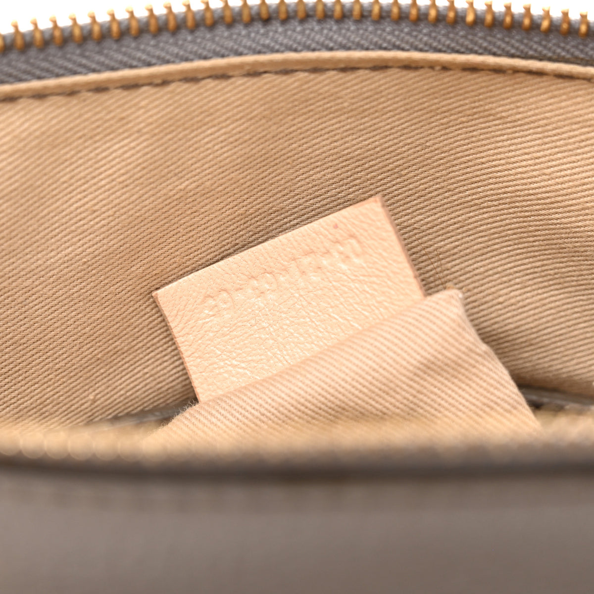 Calfskin Small Marcie Satchel Cashmere Grey