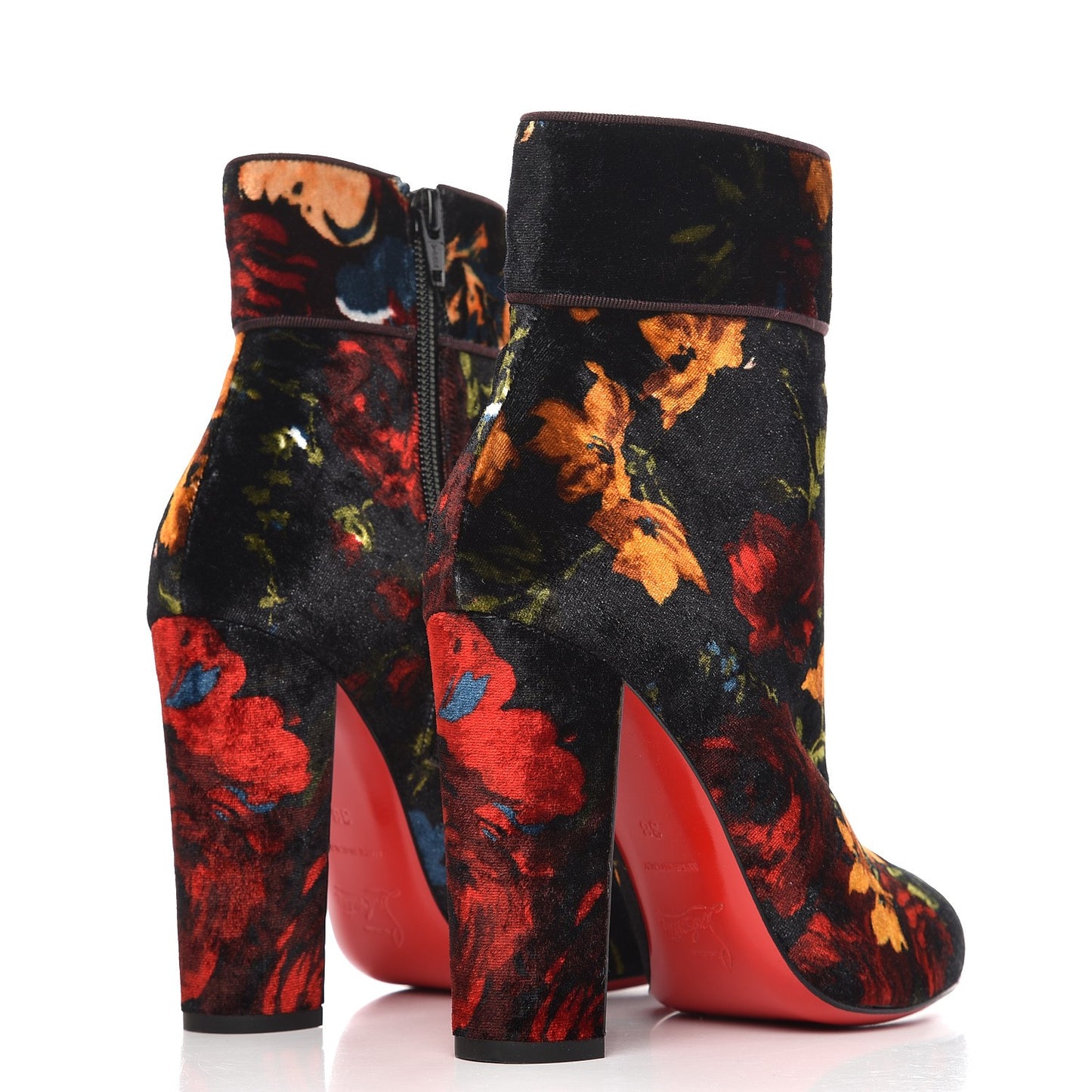 Veau Velours Moulamax 100 Booties 38 Black