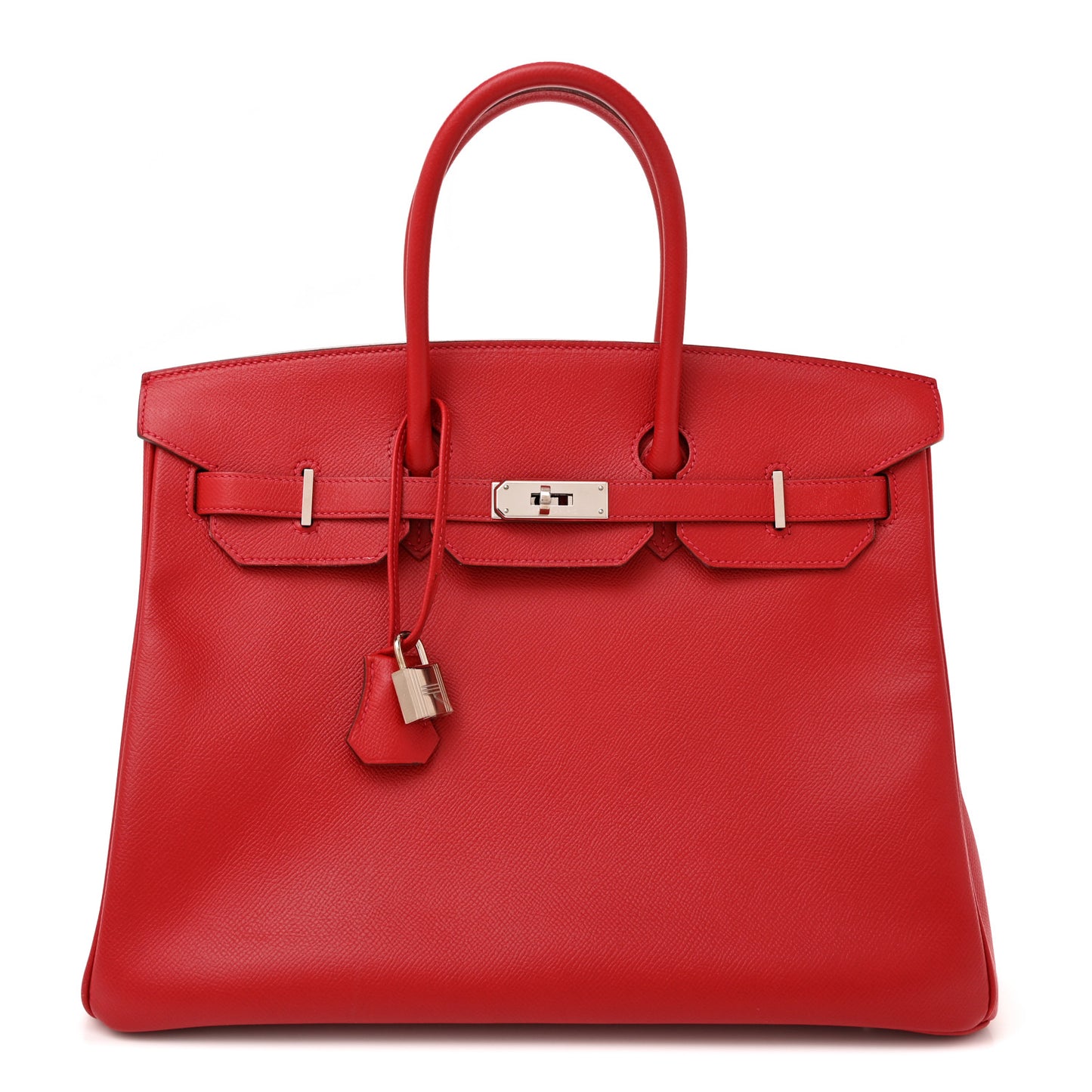 Epsom Birkin 35 Rouge Casaque