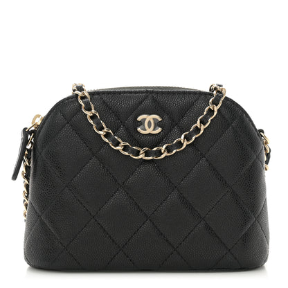 Chanel Caviar Quilted Classic Clutch with Chain Black 1 of 11