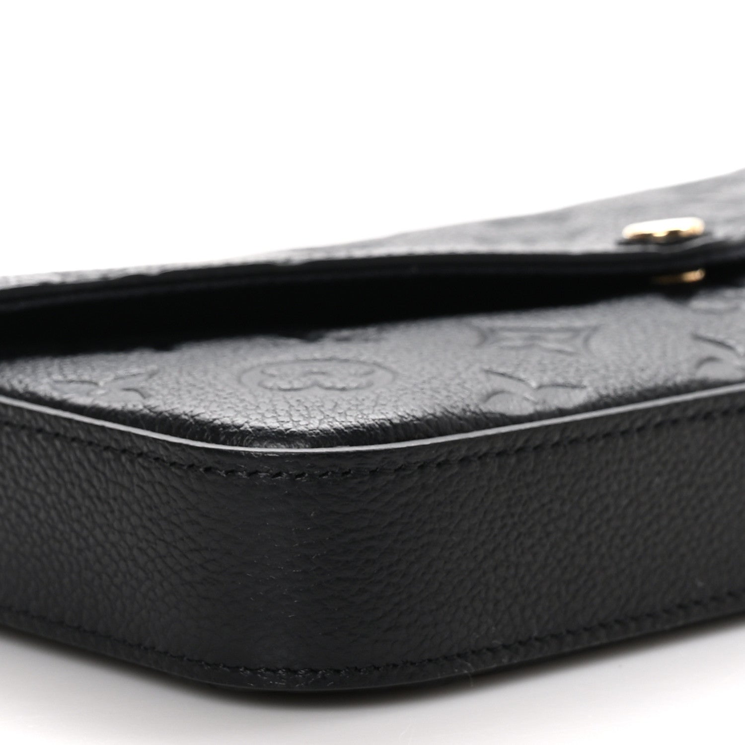 Louis Vuitton Empreinte Pochette Felicie Chain Wallet Black 9 of 11