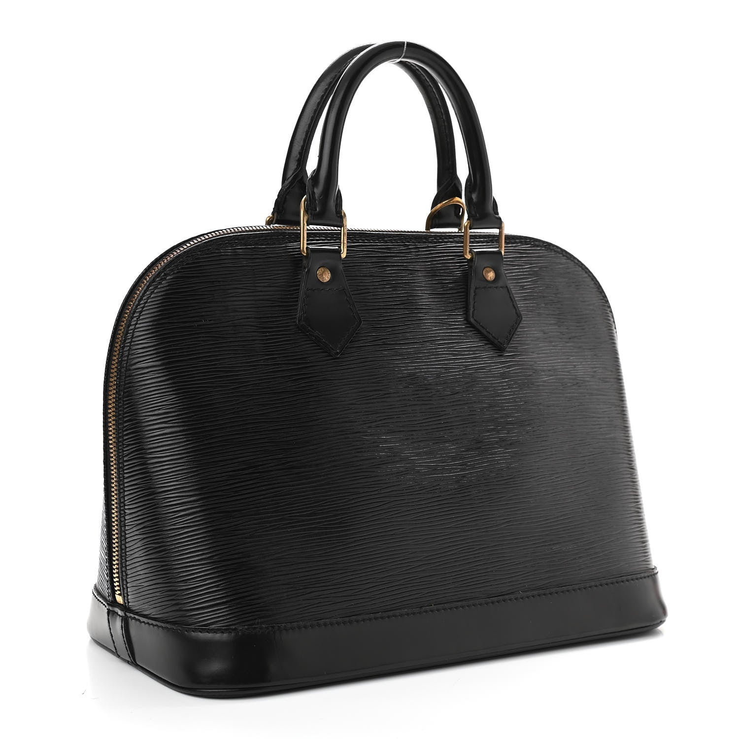 Louis Vuitton Epi Alma PM Black 3 of 19