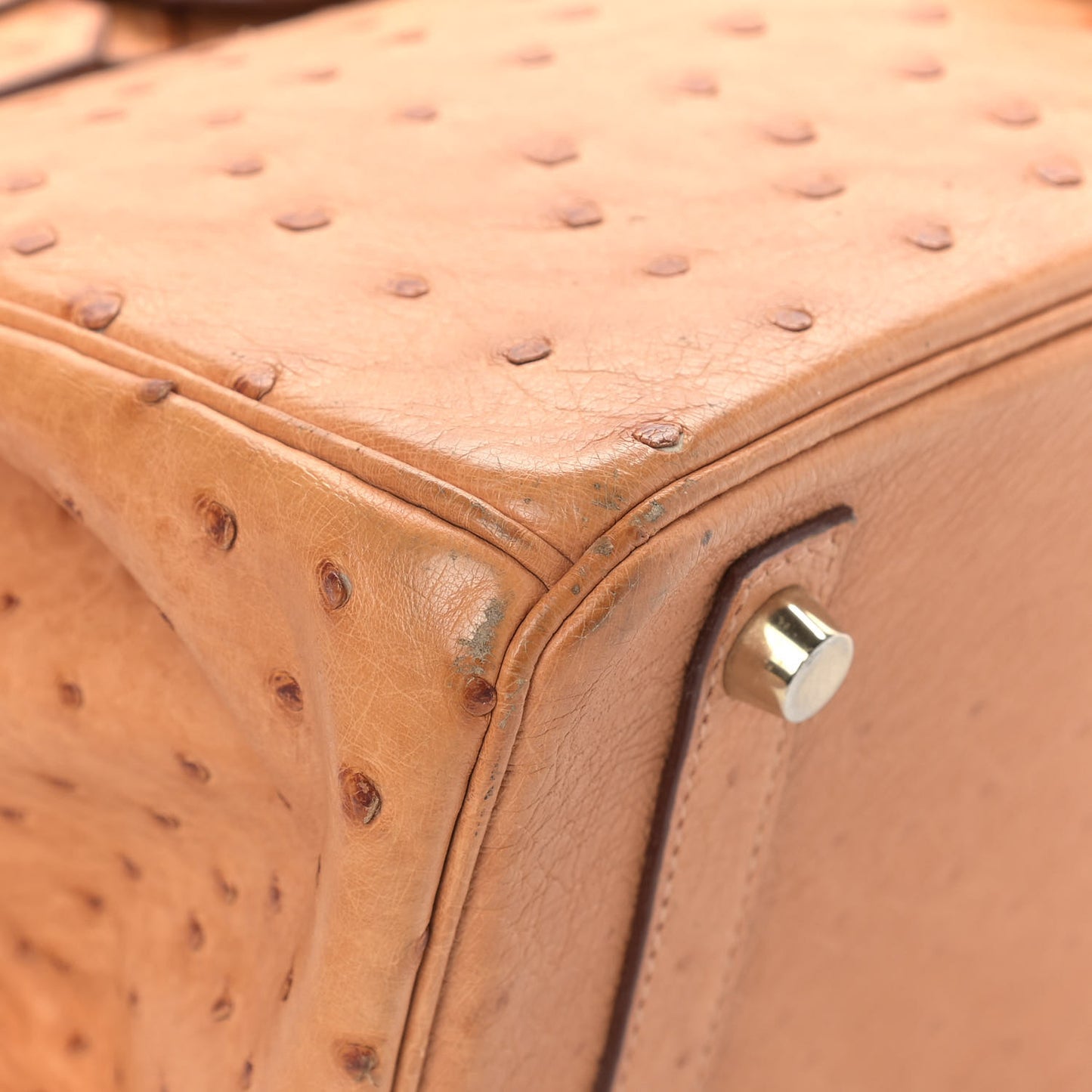 Ostrich Birkin 30 Sable