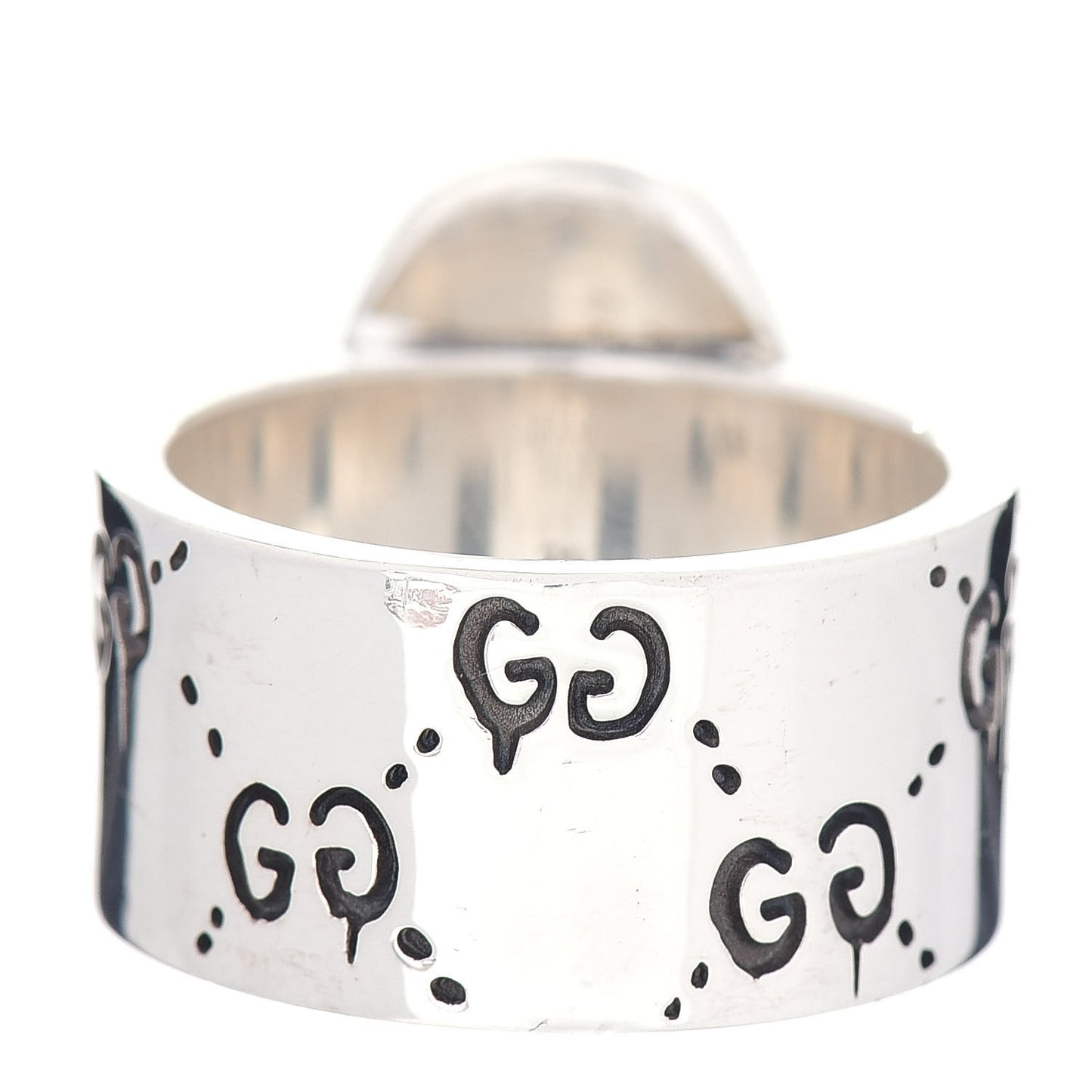 Sterling Silver GucciGhost Ring 60 9