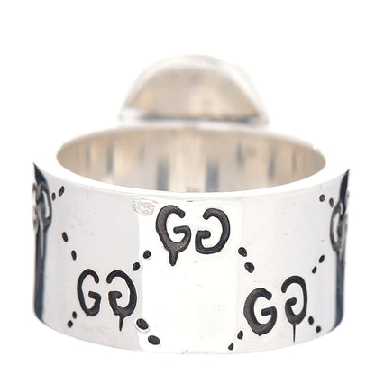 Gucci Sterling Silver GucciGhost Ring 60 9 3 of 5