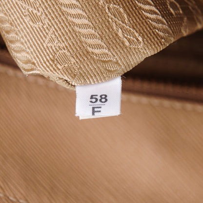 Prada Saffiano Lux Large Tote Sabbia 4 of 6