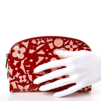 Louis Vuitton Patent Sweet Monogram Cosmetic Pouch Pomme D’Amour 2 of 9