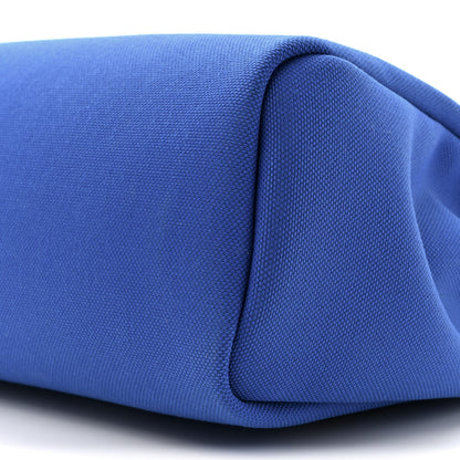 Hermes Toile Militaire Vache Hunter Herbag Zip Retourne 31 PM Bleu Bill Bleu Saphir 10 of 12