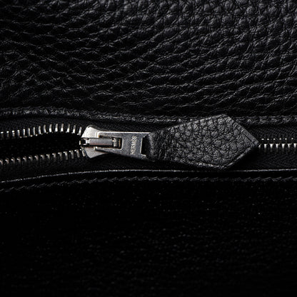Hermes Taurillon Clemence Kelly Retourne 32 Black 27 of 37