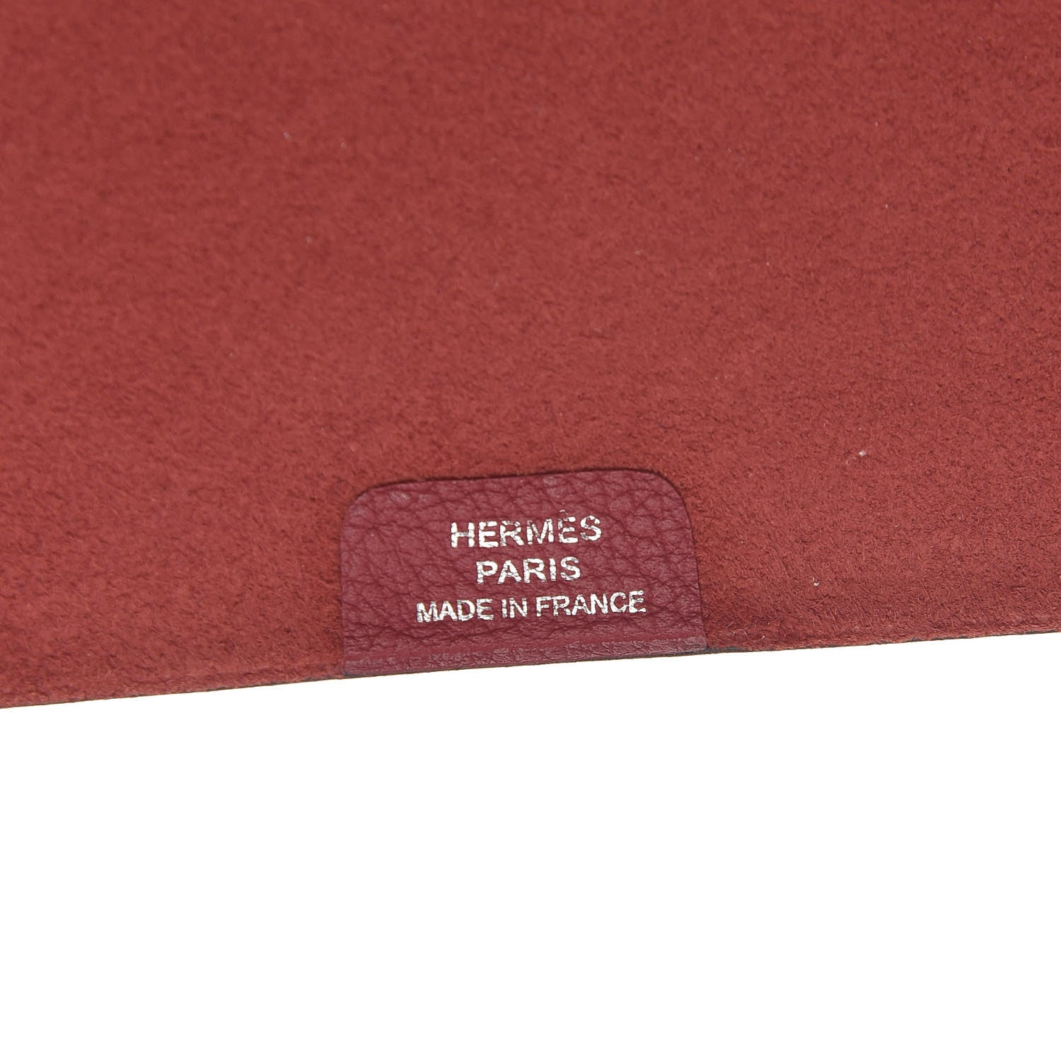 Hermes Togo Ulysse MM Notebook Cover Rouge Grenat 6 of 7